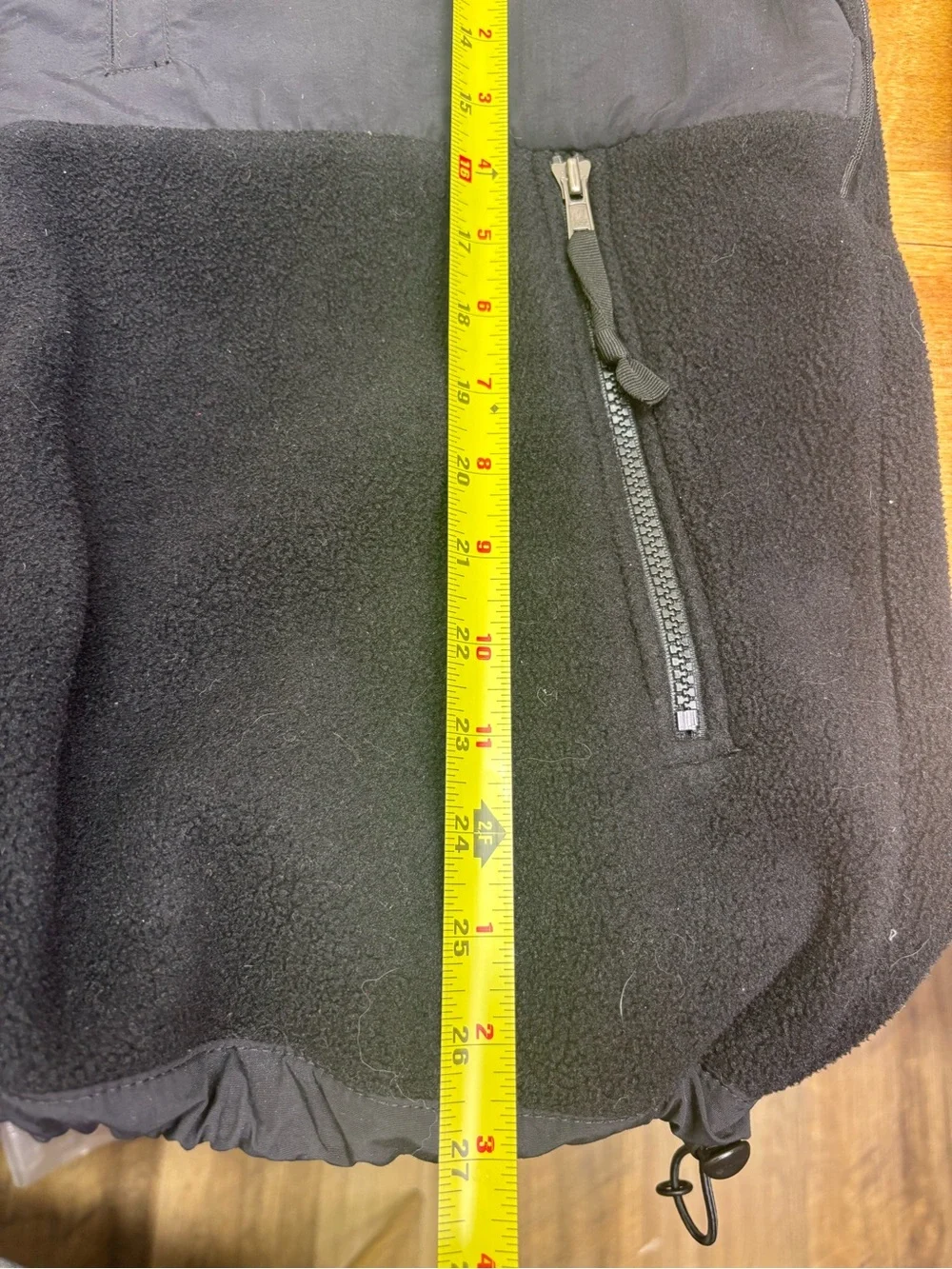 The North Face Denali Fleece Jacket Mens Large Black Polartec Zip Full A193